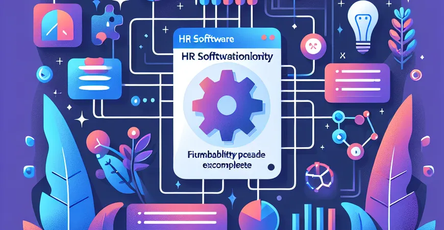 HR 软件功能不全？教你找到适合的扩展方案